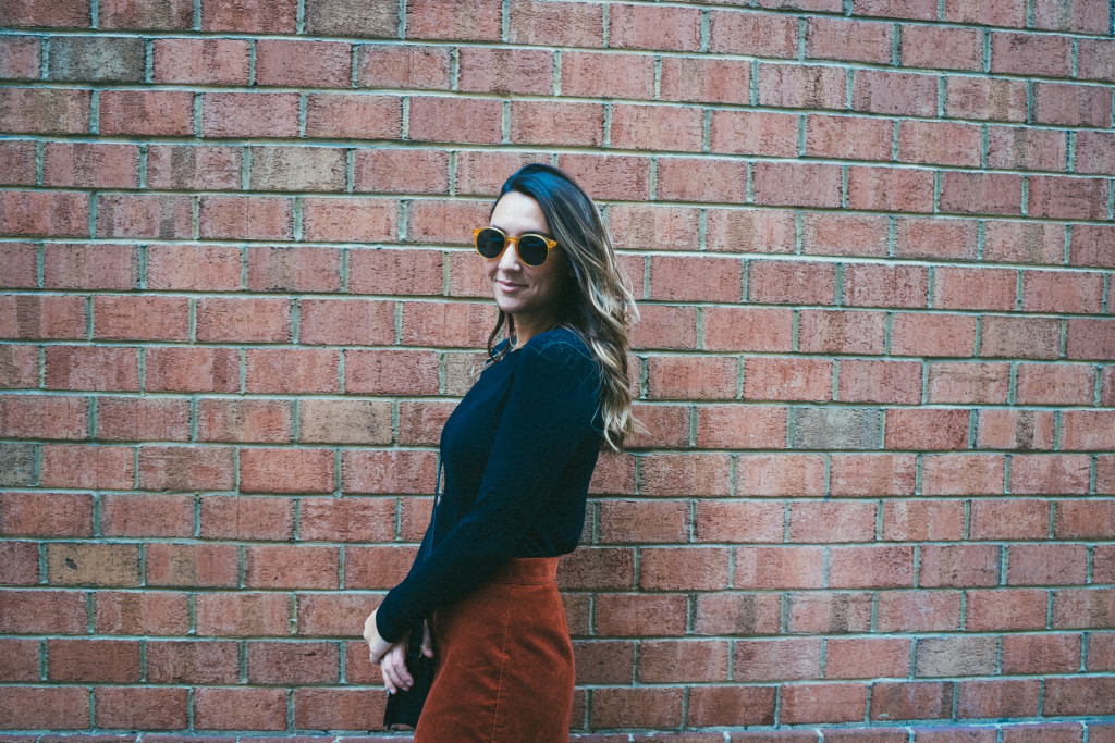 Luckey Alex Corduroy Skirt 2