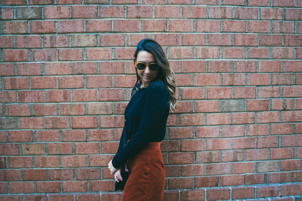 Luckey Alex Corduroy Skirt 3