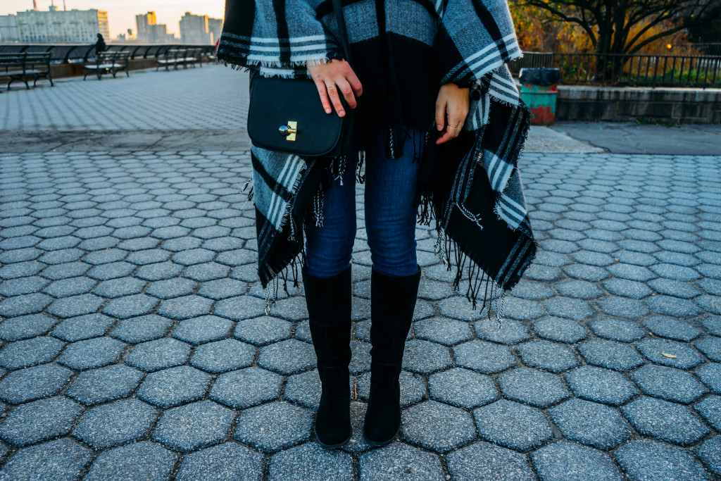 Luckey Alex Plaid Poncho 4