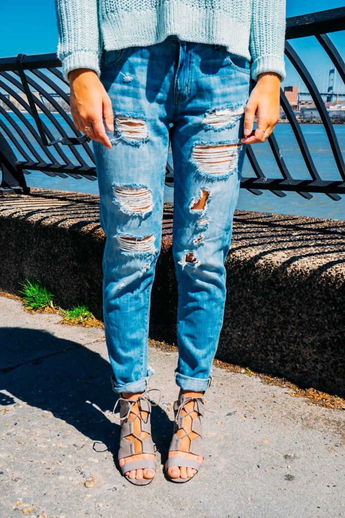 Luckey Alex Styling Ripped Jeans 12
